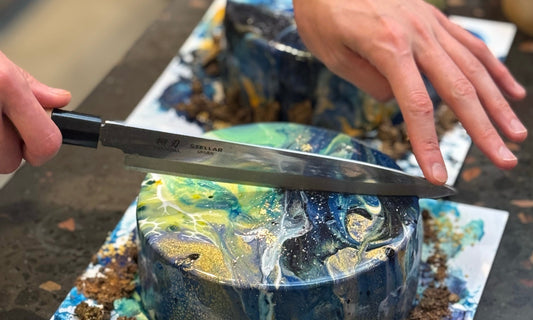 Starry Mirror Cake: Where Chaos Becomes Edible Art