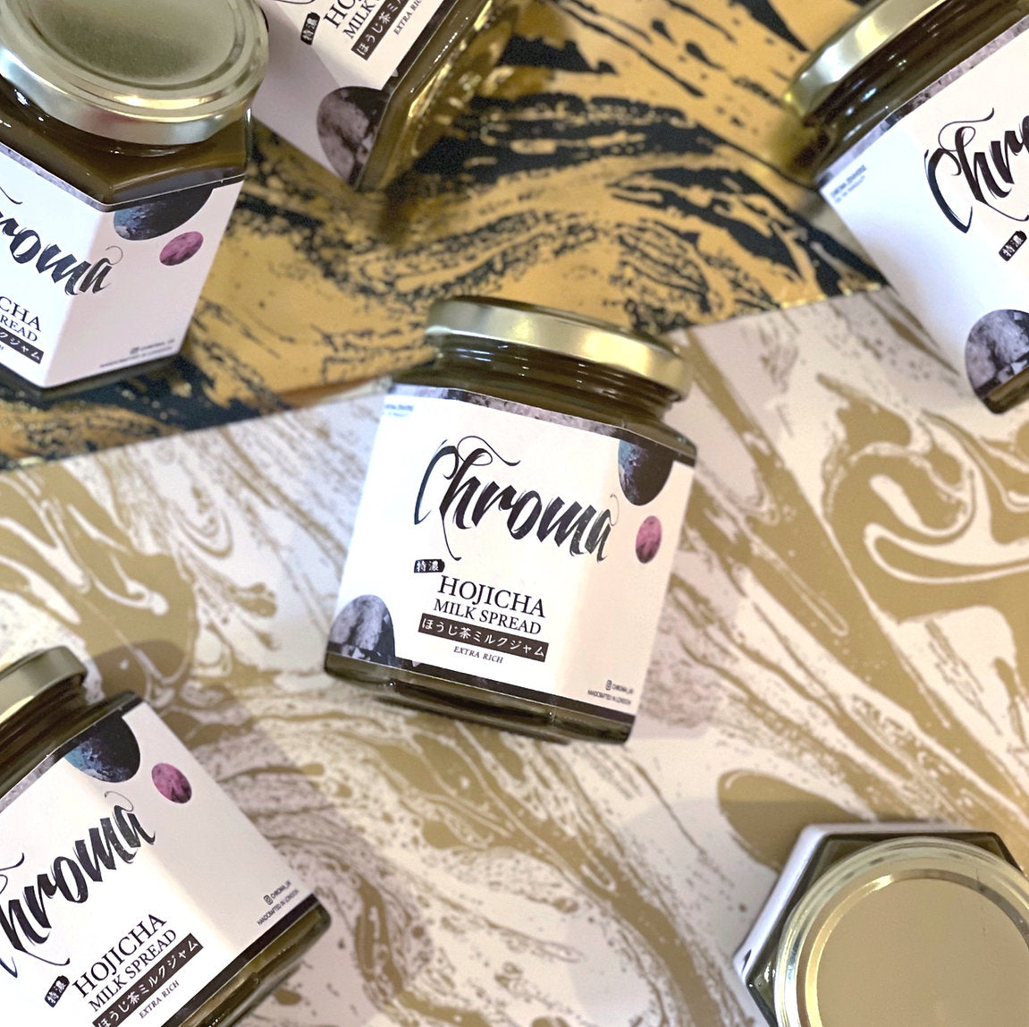 Chroma Hojicha Roasted Green Tea Milk Spread