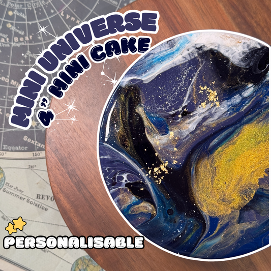 4” Mini-Verse Cake (only available pickup at Ealing Broadway)